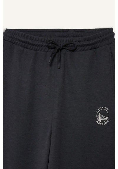 Defacto Nba Golden State Warriors Relax Fit Skuba Dalgıç Kumaş Jogger F6994ax26spar191 Antrasit-ar191