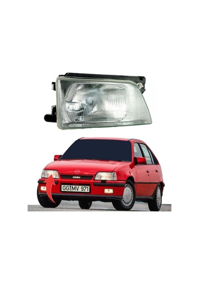 Nilser Opel Kadett E Sağ Far Lambası 1984