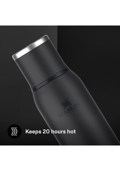 Adventure To-go Termos 0.75 Litre - Siyah 2.0 Paslanmaz Çelik Çok Renkli