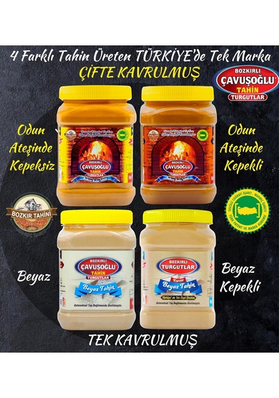 Çavuşoğlu Odun Ateşinde Tahini Kepeksiz 930g X 6'li Paket
