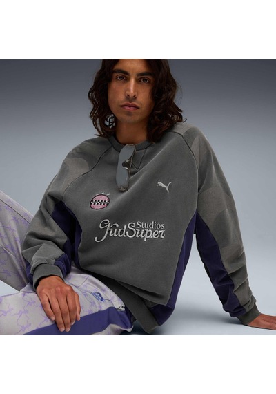 Puma X Kıdsuper Erkek Sweatshırt 632364 01 Siyah