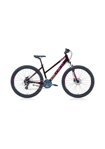 Carraro Force 751 Kadın Dağ Bisikleti 382h Hd 27.5 Jant 24 Vites Mat Mürdüm Fuşya Mercan Çok Renkli