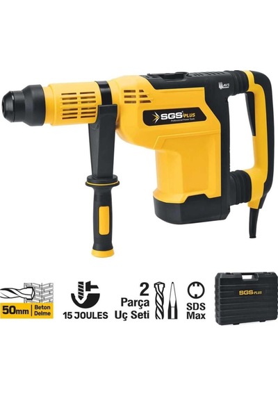 Sgs SGS5189 1500W 50MM 11KG 15J Kırıcı Delici Matkap