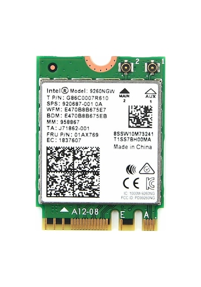 Intel 9260NGW Network Kartı