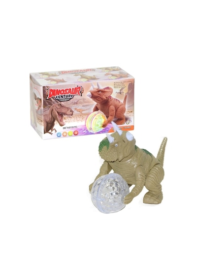 30 CM Kut Pilli Işıklı Sesli Hareketli Dinazor 2181