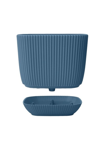 Omnipazar Krs-382 Dekoratif Plastik Mercan Kare Saksı 0.67 Litre No 2 82121770