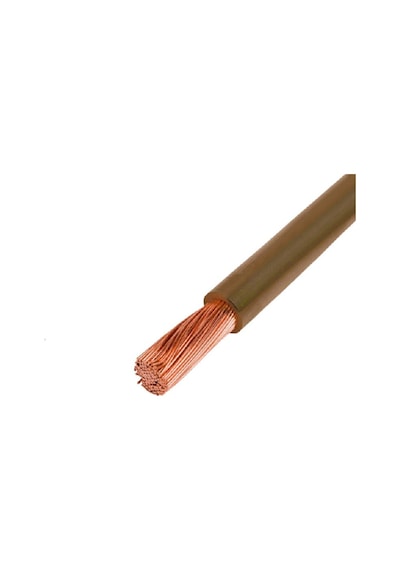 0.50mm Nyaf Kablo Hes 1 Metre-Kahverengi