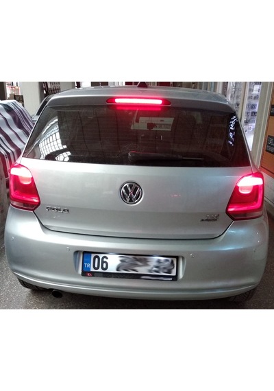 Femex Volkswagen Polo 6R 6C Plaka Aydınlatma Seti Led Ampul Beyaz T10