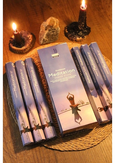 Özel Meditasyon Huzur Enerjisi Tütsü Kutusu 6'lı Paket