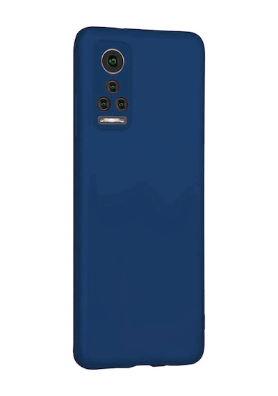 General Mobile Gm 22 Pro Kılıf Kamera Korumalı Silikon Rubber Arka Kapak Lacivert