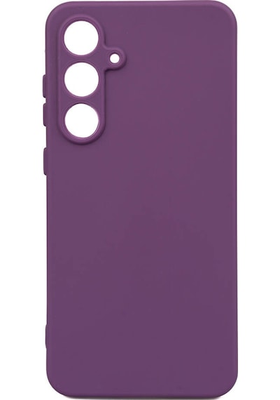 Galaxy S24 Fe Uyumlu Zore Biye Silikon Mor