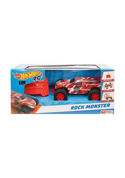 S00063339 Sun Mon Mmt R-c Araba 1 24 Hwheels Rock Monster F F Çok Renkli