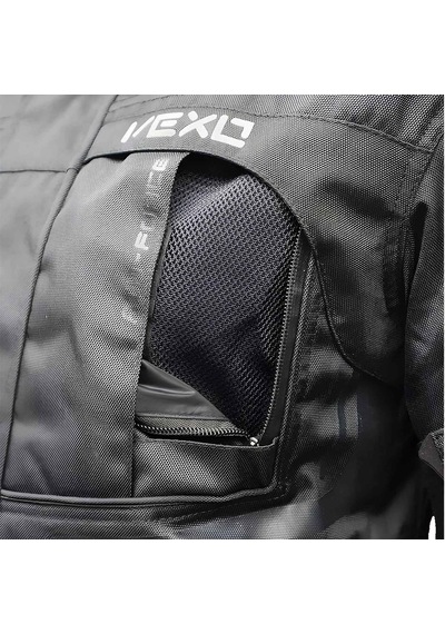 Vexo Adventure 75157 H2O Kışlık Motosiklet Montu Siyah