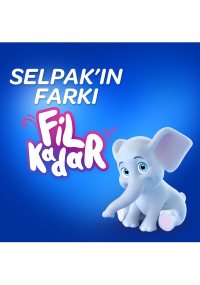 Selpak Tuvalet Kağıdı Extra Pamuksu Doku 16 Lı