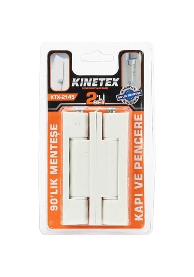 Kınetex Ktx-2145 Pvc Beyaz Menteşe 90mm Diğer