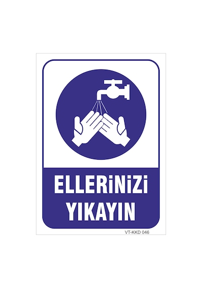 Ellerinizi Yıkayın - Isg Levhası