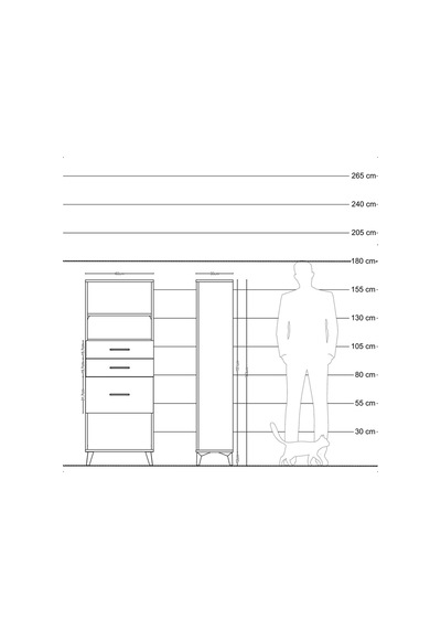 Arges Dolap 2 Raflı 3 Çekmeceli 60x30x163 Antrasit-aytaşı Antrasit Arges Dolap 2 Raflı 3 Çekmeceli 60x30x163 Antrasit-aytaşı Antrasit
