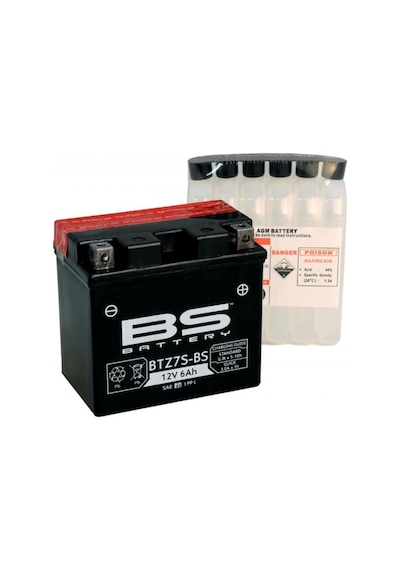Bs Akü Btz7s-bs 12v6ah 2010-2017 Honda Pcx150