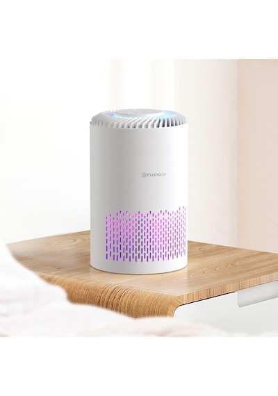 Purmed Pure Compact Hava Temizleme Cihazı + Yedek Hepa Filtre Beyaz