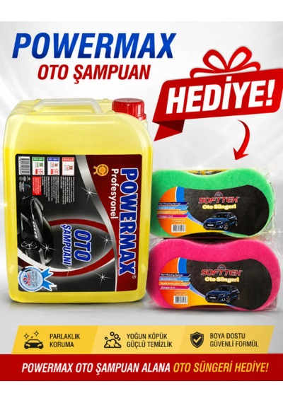 Oto Şampuan 5 Kg Sünger  - 1 Dofix Oto Şampuan 5 Kg Sünger