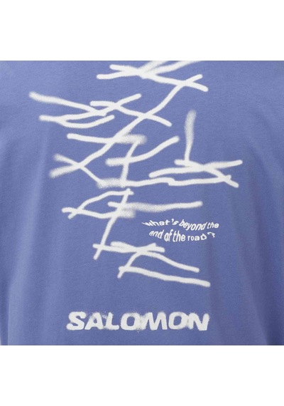 Salomon Wıld Rays Ss Tee M 2059 Mavi