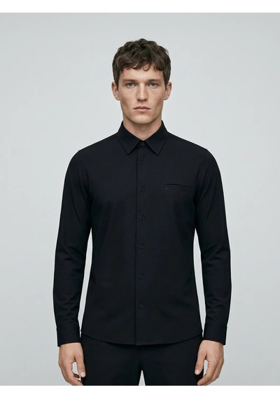 Isaora Ultra Lıght Sentıent Shırt Ls Erkek Black Gömlek Isr4126-ss26-black Siyah
