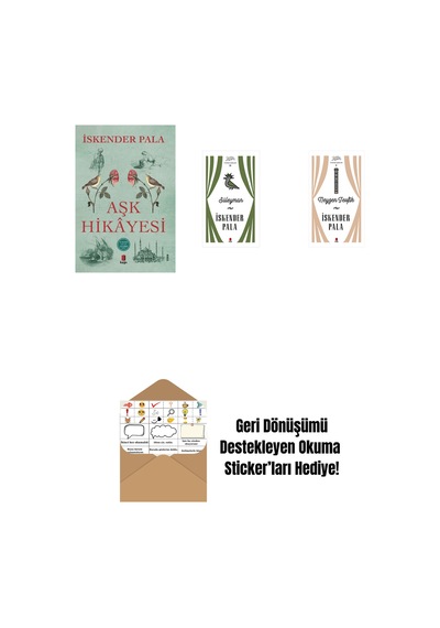 Aşk Hikâyesi + Süleyman Ciltli + Neyzen Tevfik Ciltli + Okuma Sticker'ları