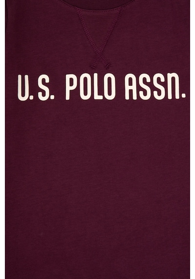 U.S. Polo Assn. Erkek Çocuk Bordo Bisiklet Yaka Sweatshirt 50314939-VR177 U.S. Polo Assn. Erkek Çocuk Bordo Bisiklet Yaka Sweatshirt 50314939-VR177