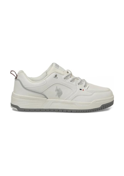 U.s. Polo Assn. 6p Zelda 6fx Beyaz Grı Kadın Sneaker Beyaz