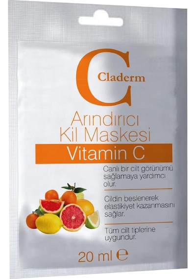 Claderm Kil Maskesi 20 ml Sachet – C Vitamin