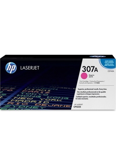 Hp Ce743A (307A) Kırmızı Toner Cp5225Dn