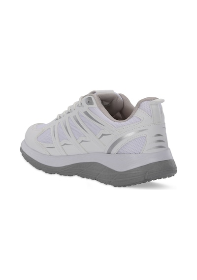 Slazenger Emeka Erkek Beyaz / Gri Koşu & Yürüyüş Spor Ayakkabısı