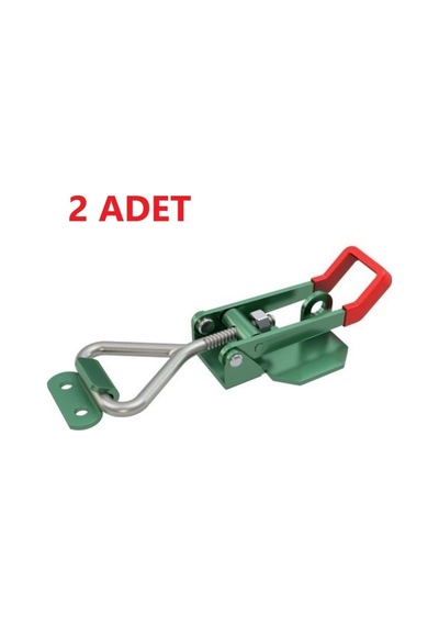 Plastik Aksamlı Yivli Kilit-157690-2 Adet