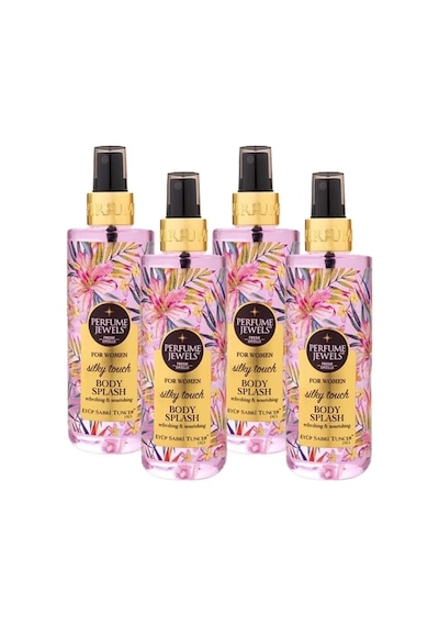Pj Body Splash Silky 250 Ml X 4