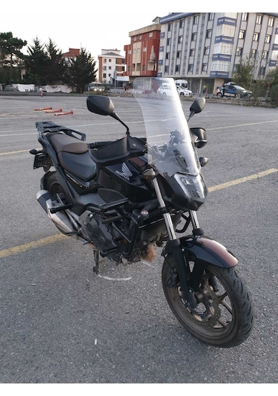 Motocam Honda Nc 700 750 S Ön Cam 2012-2020 Model 50cm Şeffaf Renkli 4mm Orta Boylu