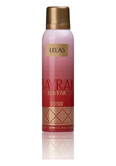 Lelas 1578 Bayrak Siyah Kutulu Hediyelik Set Parfüm + Deodorant + Vücut Spreyi + Saç Spreyi