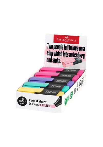 Nusrat Bilişim Faber Fosforlu Kalem Mini 10 Mixed Pastel B 5030154212000 Çok Renkli