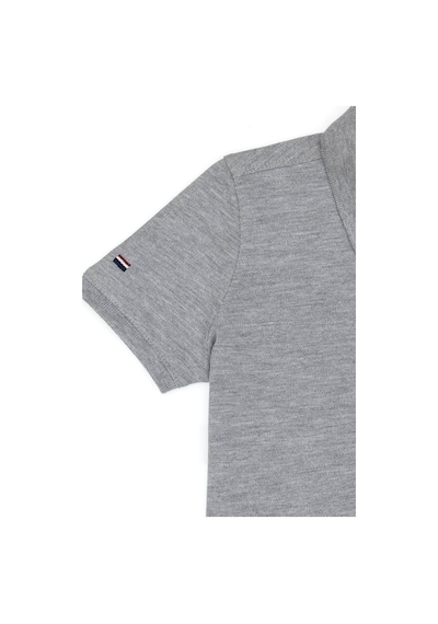 U.s. Polo Assn. Erkek Çocuk Gri Melanj Tişört Basic 50306495-vr086 Gri Melanj