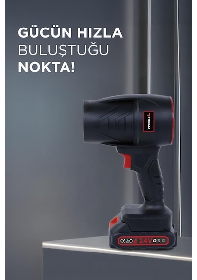 Torima TTB-01 Siyah Yüksek Hızlı Turbo Jet Hava Üfleme Makinesi