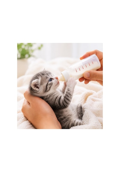 Yavru Kedi Ve Köpek Besleme Biberonu Seti 50 Ml 2 Silikon Emzik + Temizleme Fırçası - 1192648736609