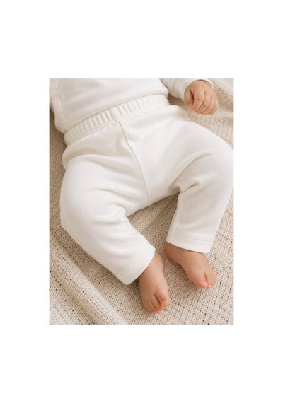 H&c Coolboy H&c Bebek Patiksiz Alt Pantolon %100 Pamuk Esnek Belli Yumuşak Dokulu 0-36 Ay Krem