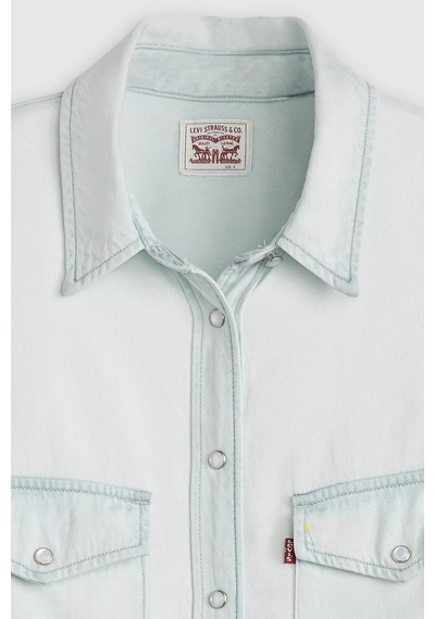 Levi's Bayan Kot Gömlek 16786-0099 Mavi Mavi