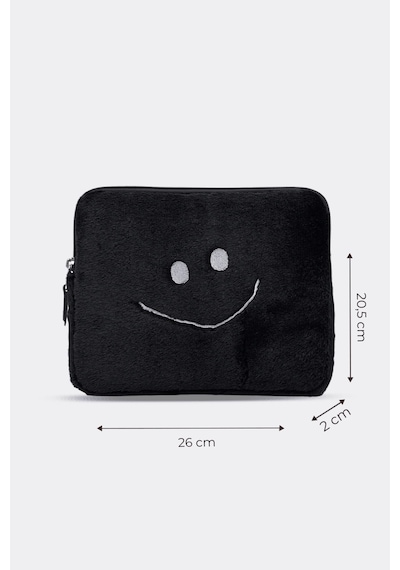 Mussen Smile Tablet Kılıfı 10 & 11 İnç Uyumlu Siyah