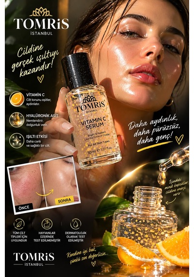 Vitamin C Serum Yüz Bakım Serumu 50 Ml