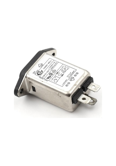 CW1D-10A-T AC 250V 10A C14 Erkek Soket EMI Filtreli Hat Şebeke EMC RFI Gürültü Bastırıcı Azaltıcı