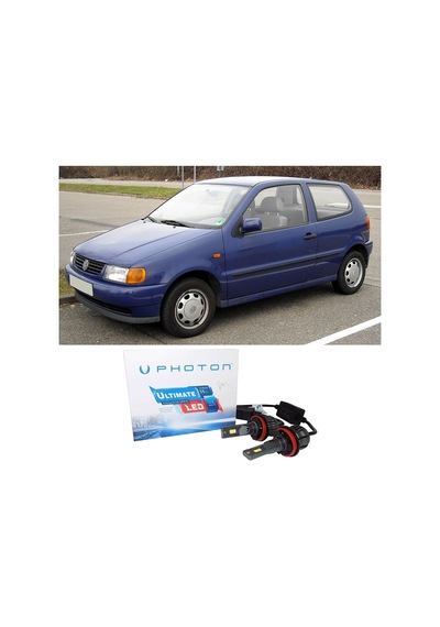Vw Polo Uzun+kısa Far Ampulü H4 Ultimate Yeni Seri Beyaz 1994-2001