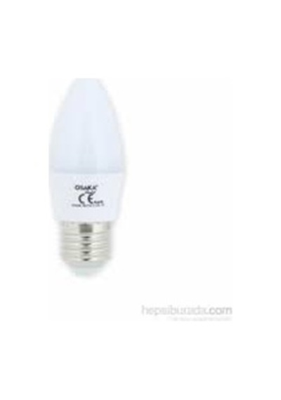 Osaka 6 Watt Led Beyaz Günışığı E27 Duylu Mum Avize Buji Ampul 10 Lu Paket-Beyaz Işık 6500K