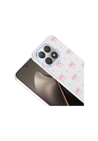 Xiaomi 15t Kılıf Çiçek Ve Fiyonk Desenli Kamera Yükseltili Celikaksesuar Premium Mavi