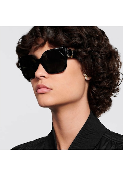 Christian Dior Lady 95.22 S2ı 10a0 Cd40148ı 01a Kadın Güneş Gözlüğü Siyah