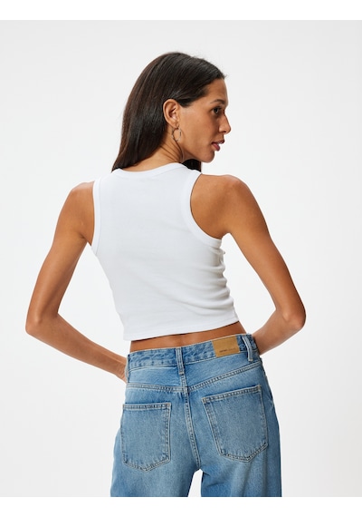 Koton Halter Yaka Atlet Taş Detaylı Kolsuz Slim Fit Ekru 4sal30362ık Ekru Koton Halter Yaka Atlet Taş Detaylı Kolsuz Slim Fit Ekru 4sal30362ık Ekru